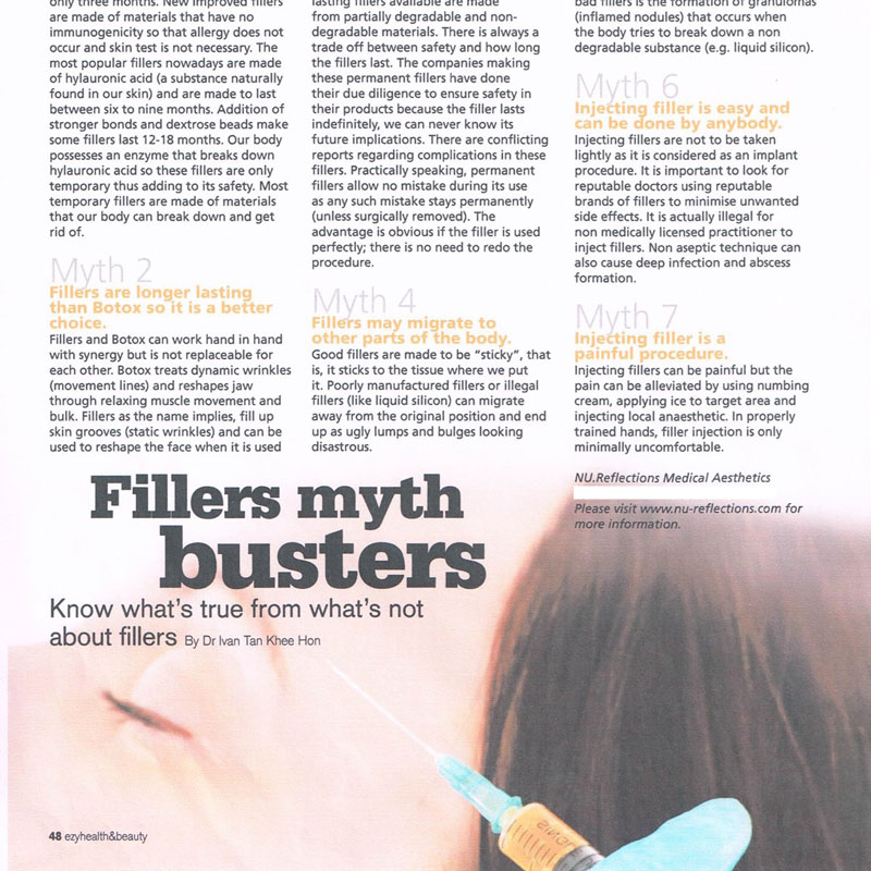 Fillers Myth Busters